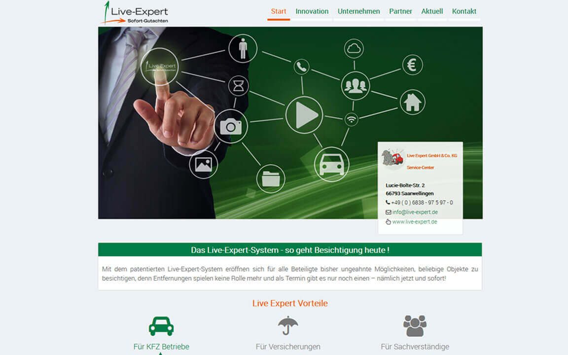 Live-Expert – Sofort-Gutachten