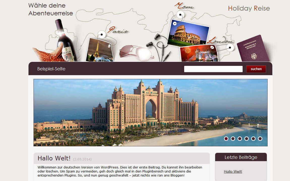Screenshot: Reiseblog – Abenteuerreisen